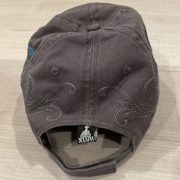 Super Bowl XLVII New Orleans cap - distressed style bill - by Otto collection - Picture 3 of 8